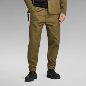 G-STAR RAW PLEATED CHINO RELAXED - Pantalone Lifestyle Uomo