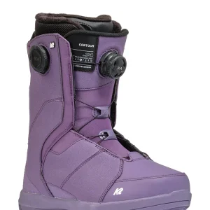 Contour Scarpone Snowboard Donna Purple