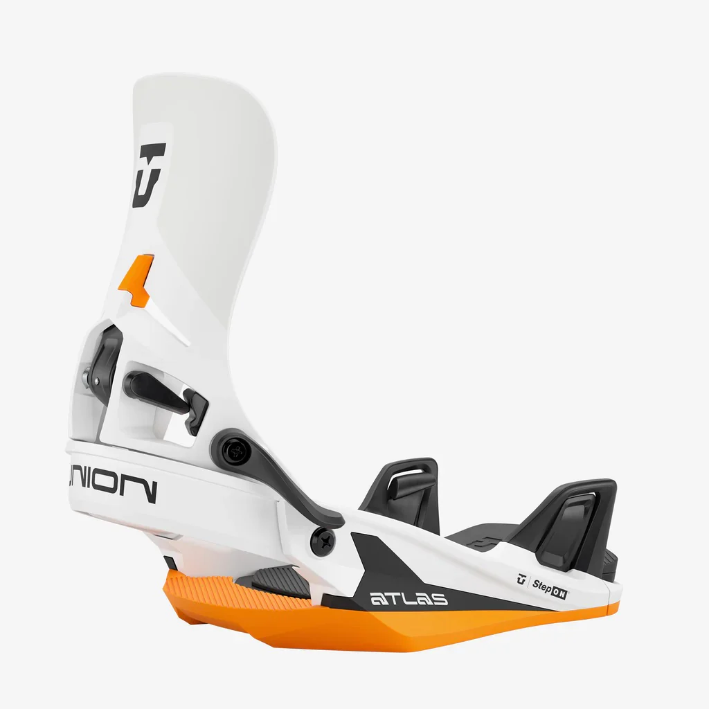 Atlas Step On Attacco Snowboard White Orange New 2025/2026 - immagine 2