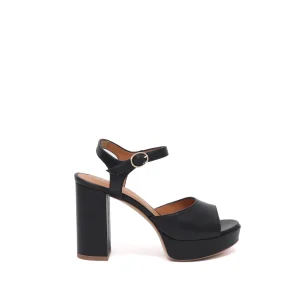 Via Roma 15 Sandalo Nero