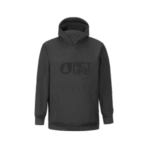 Parker Emboss Felpa Snowboard Black