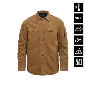 Dough Insulated Shirt Camicione Cordura Uomo Camel