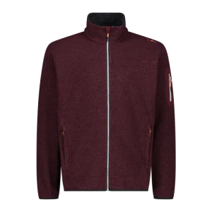 CMP Knit-Tech Jacquard Con Motivo a Rombo - Pile Da Trekking Uomo