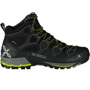 Yaru Cross Mid GTX Scarpa Trekking Uomo Nero Verde Lime