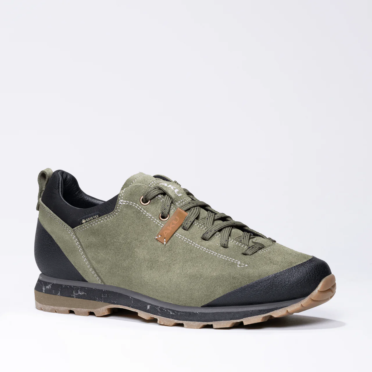 Bellamont IV Suede GTX Verde-nero
