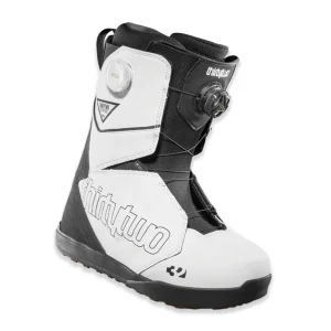 Lashed Double Boa Scarpone Snowboard White Black