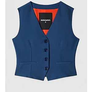 Patrizia Pepe Gilet Twill