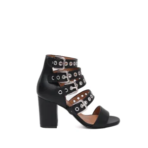 Via Roma 15 Sandalo Nero