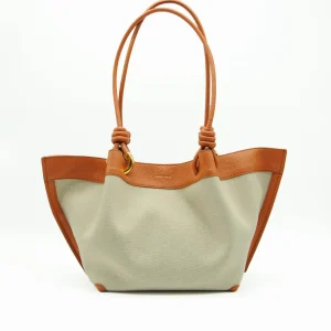 Coccinelle Finn Canvas Natural Crab