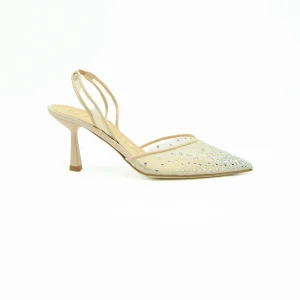 Chantal Décolleté Slingback Mesh