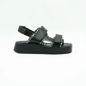 Elvio Zanon Sandalo Nero