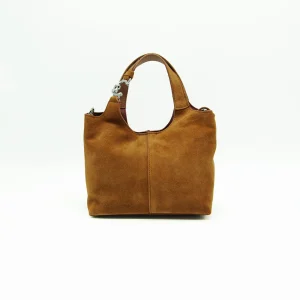 Coccinelle C-Easy Small Suede Cognac
