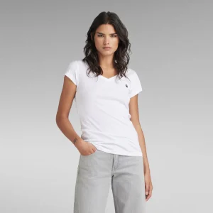G-Star RAW EYBEN SLIM V - T-Shirt Lifestyle Donna