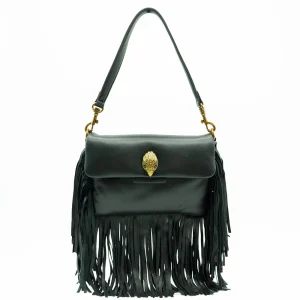 Kurt Geiger Tracolla Kensington Frange Nera