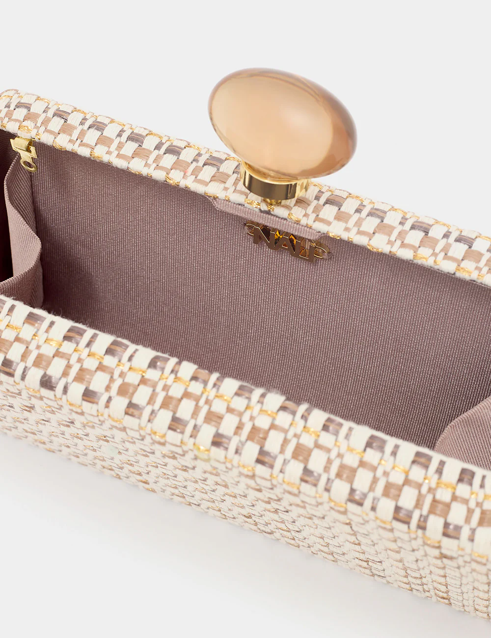 Nalì Clutch Alba Marrone - immagine 6