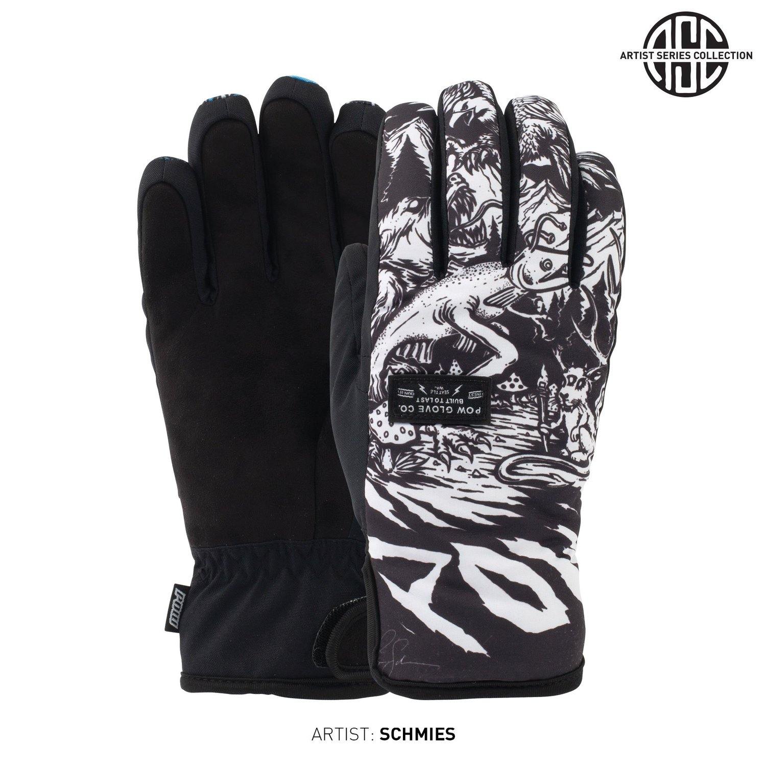 POW Guanti da Snowboard ZERO GLOVE-SCHMIES Uomo - immagine 2