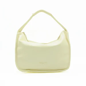 Patrizia Pepe Hobo Contemporary Wooly White