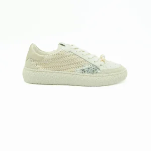 Stokton Sneaker Macramè Ecru