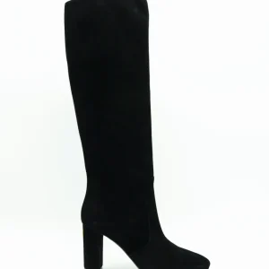 Via Roma 15 Stivale Suede Nero