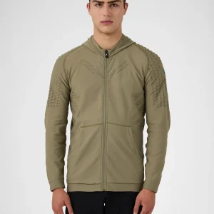 Felpa full zip con cappuccio Run Fit