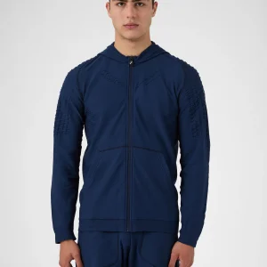 Felpa full zip con cappuccio Run Fit