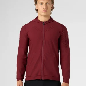 Felpa full zip con cappuccio Run Fit