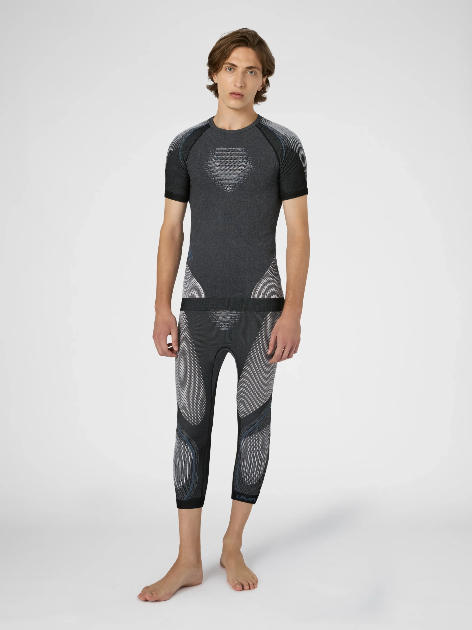 Maglia termica a maniche corte Evolutyon Melange - immagine 3