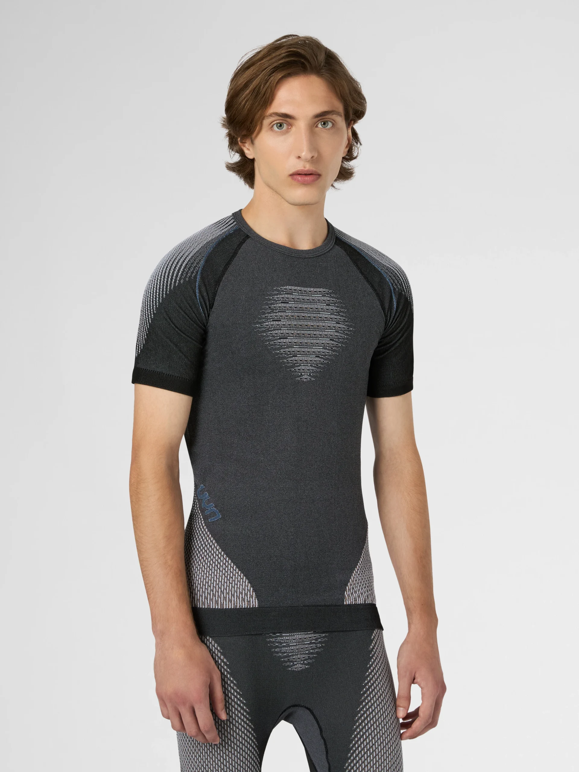 Maglia termica a maniche corte Evolutyon Melange - immagine 4