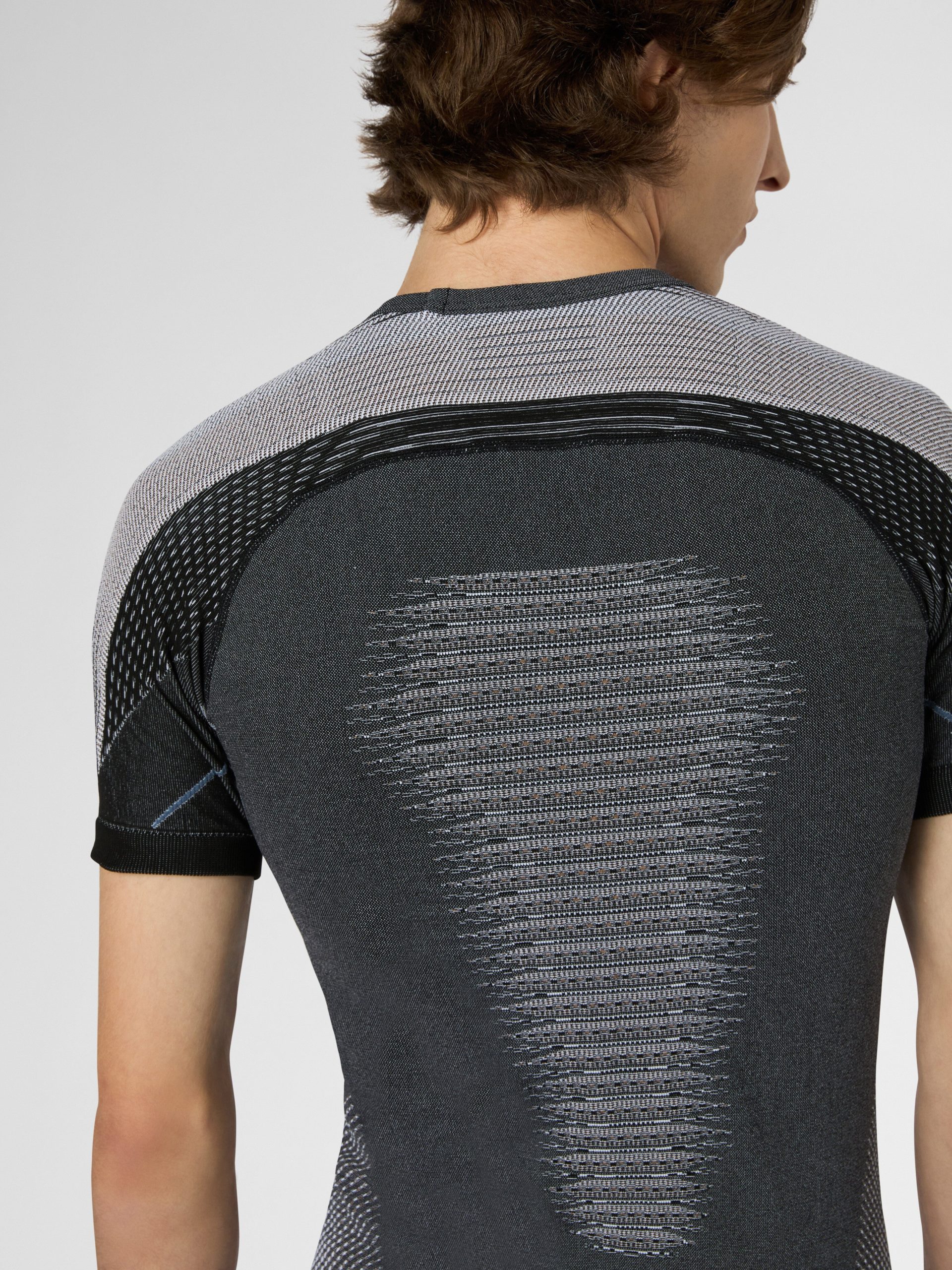 Maglia termica a maniche corte Evolutyon Melange - immagine 7