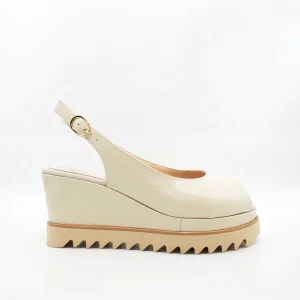 Zeppa Luca Grossi in pelle verniciata